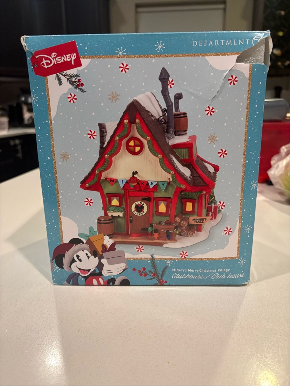Disney Mickey's Merry Christmas Village Clubhouse